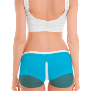 Zona gluteo depilación laser